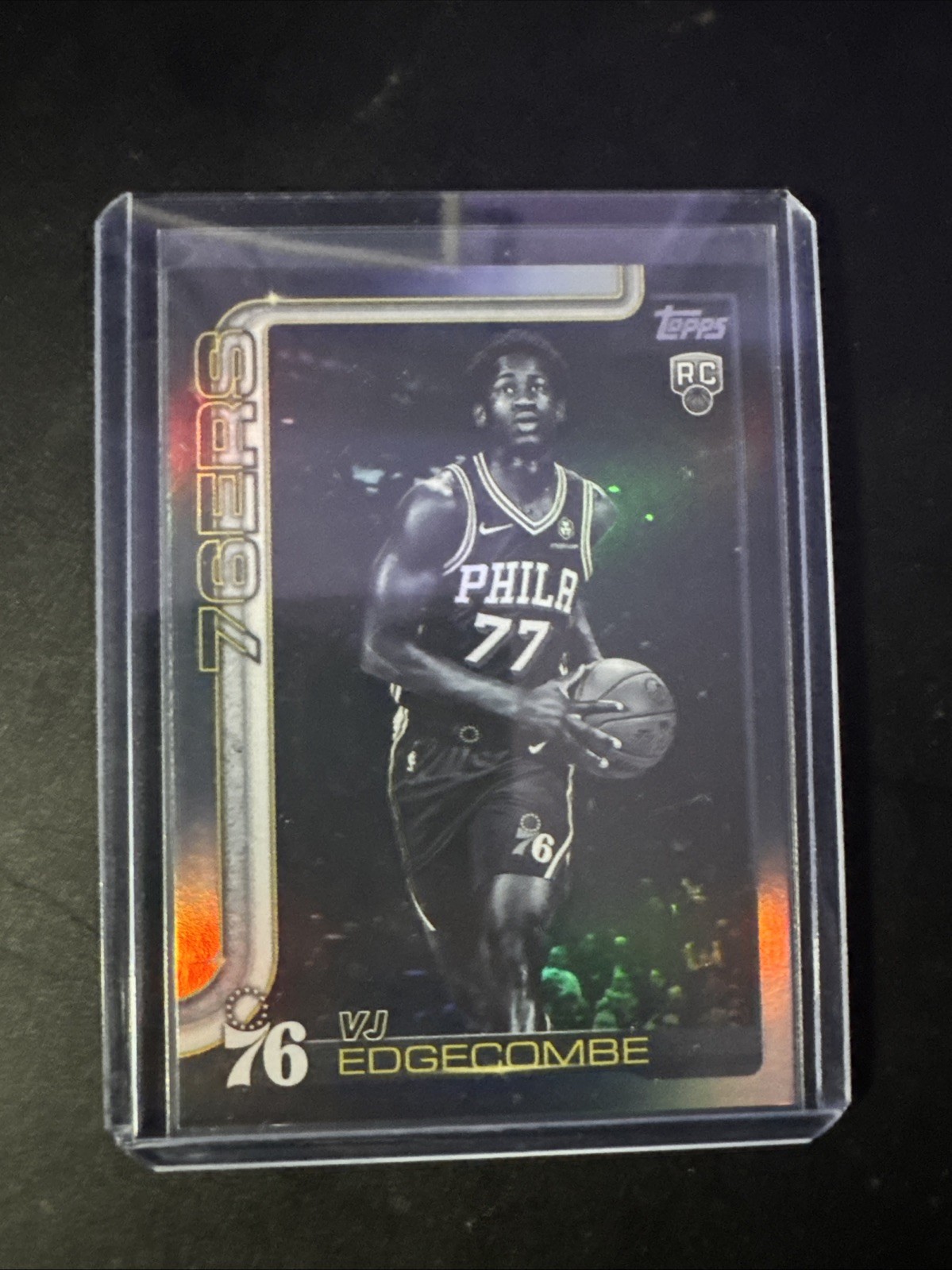 2025-26 Topps VJ Edgecombe Rc #203 Blackout