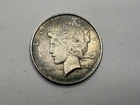 1924 Peace Silver Dollar 90% Silver 0.7734 oz Features Lady Liberty with Crown