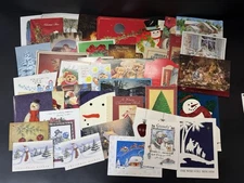 Various Christmas Holiday Greeting Cards Lot Of 200, Used!!!, *13