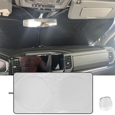 6334 Foldable Windshield Sun Shade Uv Block Full Cover For Honda Accessories