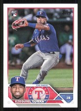 2023 Topps #286 Ezequiel Duran RC