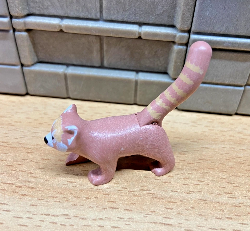 PLAYMOBIL Animaux 1 Panda Roux Animal Sauvage ZOO - Photo 2/2