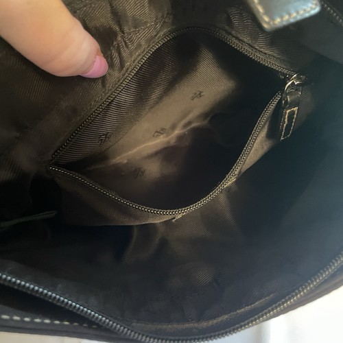 Lauren Ralph Lauren LRL Black Nylon Shoulder Bag Hobo Purse Shoulder Bag - Afbeelding 9 van 15