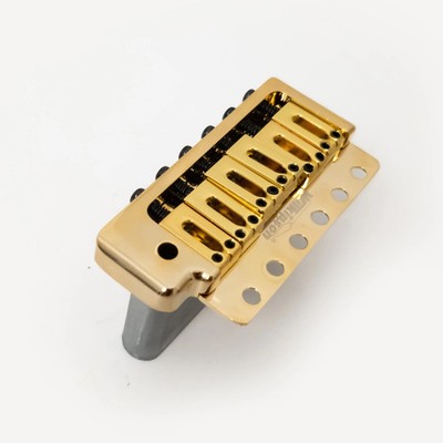 Wilkinson WOV09 Tremolo Bridge 52.5mm 6 Screw Gold Chrome For ST Guitar
