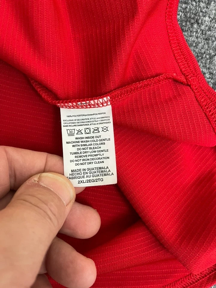 Majestic Washington Nationals Baseball World Series 2019 Jersey Men's Rendon 2XL - Image 4 of 4