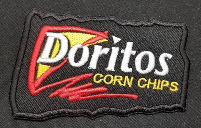 Doritos Corn Chips Patch Embroidered approx  1.25x3.75''