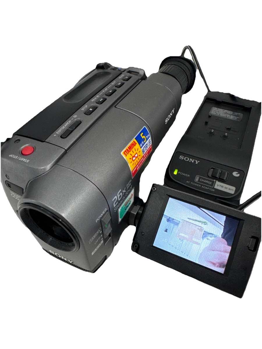 SONY Handycam デジタルビデオカメラTRV22 Sony Handycam Vision CCD-TRV22 Video 8 8mm Camcorder 26X Digital