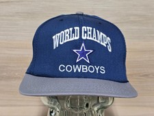 Vintage 90s American Needle Dallas Cowboys World Champs Snapback New With Tags
