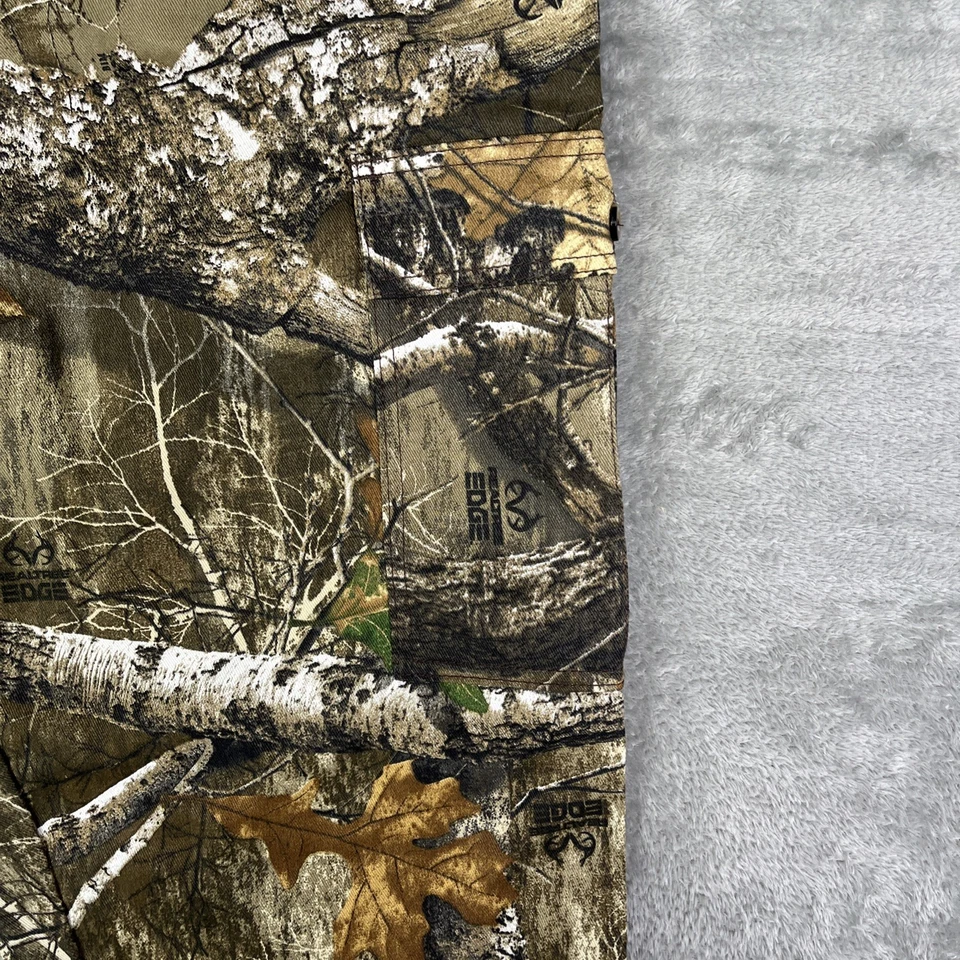 KING'S Realtree Edge Cargo Pants XL Camo Classic Six Pocket 42x33 Elastic Waist - Image 3 of 4