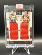 2025 Panini WNBA One and One Dual Relic #RH-BG Ryne Howard & Brittney Griner /49