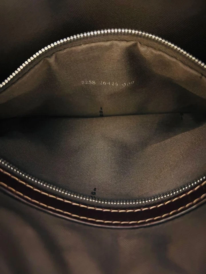 Bolso de Hombro FENDI Mamma Baguette en Pana Caqui Beige Foto 3 de 4