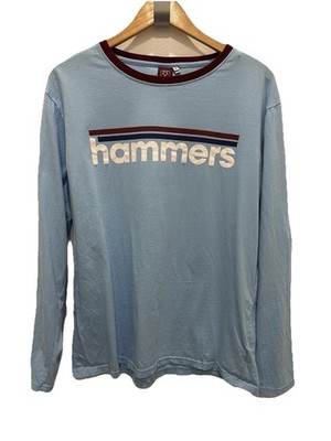 Futbol West Ham United F. C. The Hammers: Long Sleeve T Shirt  XL Soccer FIFA