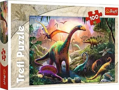 Dinosaurier Land (Kinderpuzzle) | Spiel | In Spielebox | 16277 | 2021 | Trefl