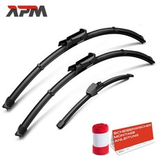 3x Scheibenwischer Wischerblatt Vorne Länge 550/450mm für Seat Altea 5P1 04-15