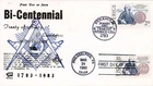 1983 US Sweden Treaty of Amity Joint FDC # 2036 & Sweden # 1453 Masonic