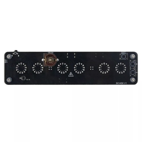 Unique Design IN14 Nixie Clock DIY USB Powered Alarm with LED Backlight - Afbeelding 5 van 9