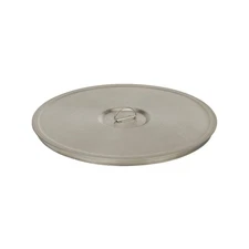 ADVANTECH CS8 W/R Test Pan Cover,S/S, 8 In,Lifting Ring PK 4