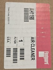 New Genuine Fleetguard AH1198 Air Filter