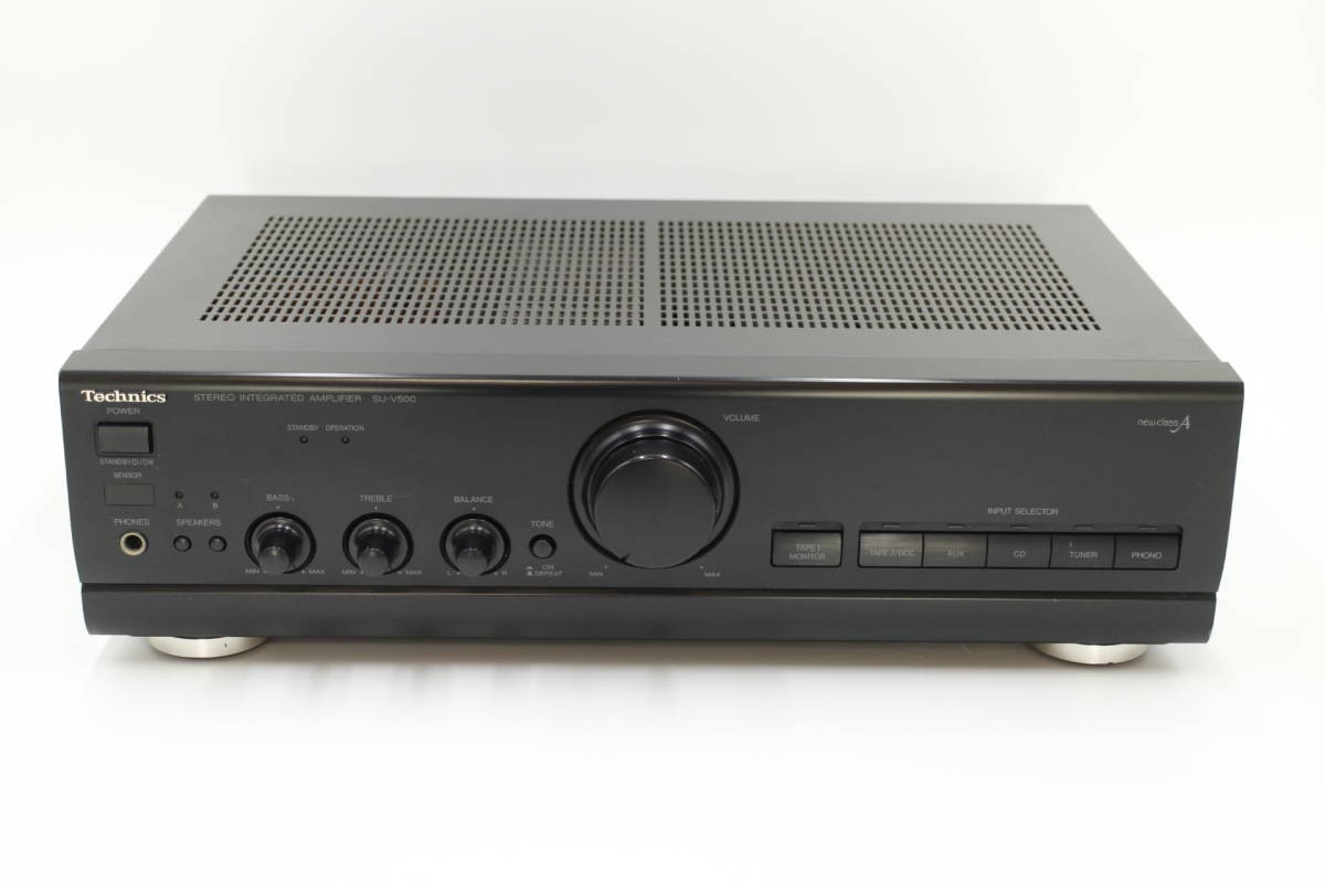 Technics SU-V500 Integrated Stereo Amplifier Tested Japan | eBay