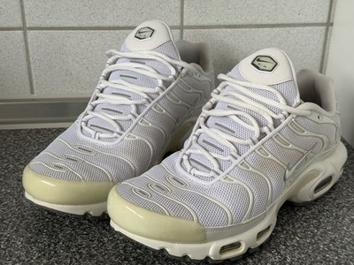 NIKE AIR MAX PLUS WHITE/WHITE 604133-139 2022 US 12 EUR 46 UNPAAR