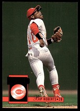 Bip Roberts 1994 Donruss #304 Reds MLB READ FREE SHIPPING AutographDen