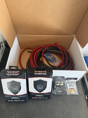 #ad #ad Wet Sounds Front Battery 2 Amplifier Power Kit $100.00