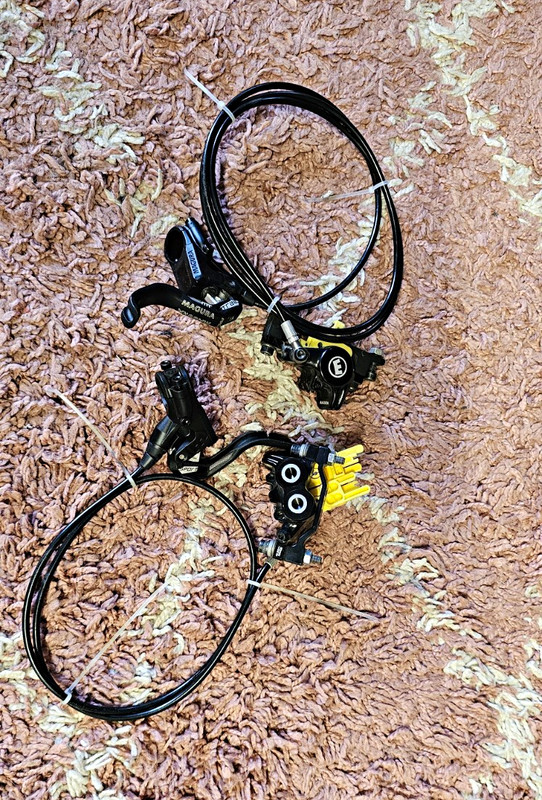 Magura Mt2 Hydraulic Brake Set.