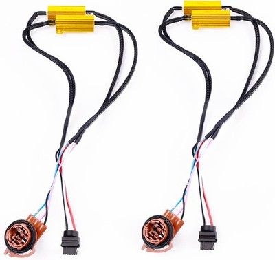 3157 4157 T25 Load Resistor Fix Hyper Flash 50W 6 Ohm Load Resistors Switchback
