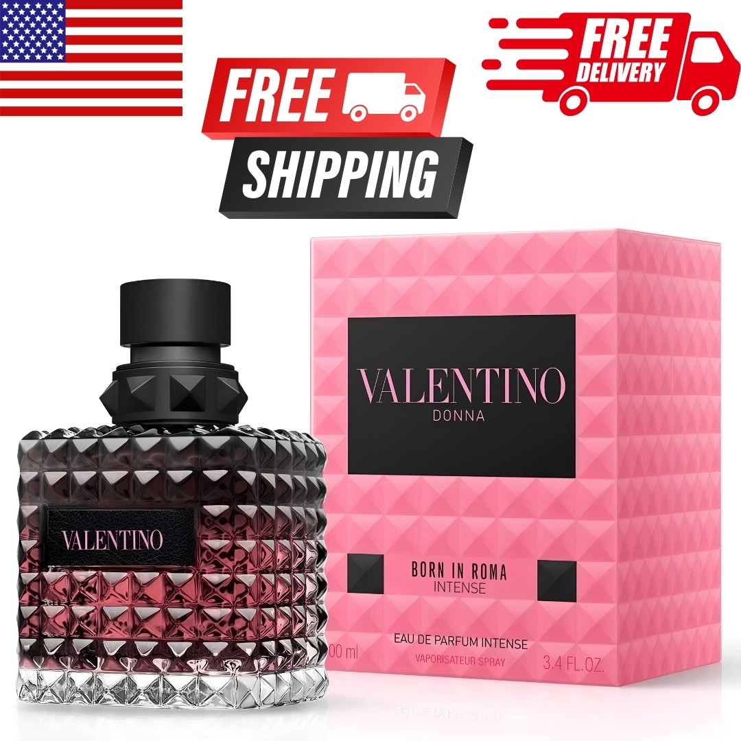 Women Perfume Donna Born In Roma Intense Valen Eau De Parfum Spray 3.4oz -USA