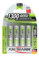 Ansmann Nimh Akku Mignon Aa 1300 Mah Maxe 4Er Blister Akku #35880014