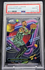 2023 Topps Cosmic Chrome - #41 Damian Lillard PSA Gem MT 10, pop=1 (JBC2767)