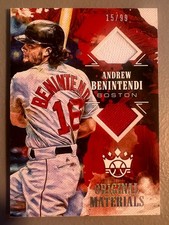 2018 Diamond Kings - Andrew Benintendi - Original Materials Jersey Patch /99