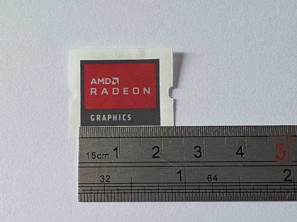 NOS GENUINE AMD RADEON GRAPHICS STICKER - UK SELLER | eBay UK