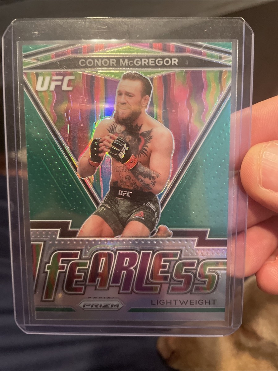 UFC Conor McGregor Prizm No. 1 Green Prizm 
