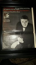 Jean-Paul Vignon Forgotten Memories Rare Original Promo Poster Ad Framed!