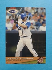 SHAWN RIGGANS 2006 HYUNDAI LEGENDS AAA TRIPLE-A BASEBALL CARD F1193