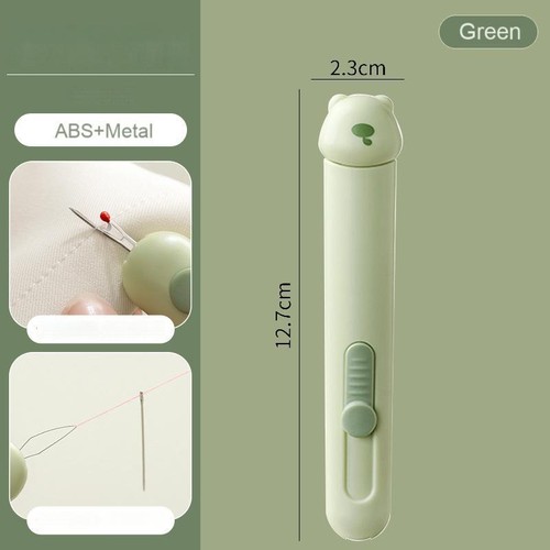 Portable 2 in 1 Needle Threader and Seam Ripper Sewing Needle Threading Tool DIY - Picture 29 of 35
