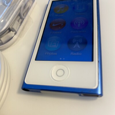 アップル Apple iPod nano 第7世代 Mid 2015 16GB Apple iPod nano 7th Generation Mid 2015 Blue (16GB) for sale