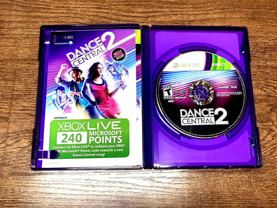 Dance Central 2 Xbox 360 CIB Complete Tested & Working - Image 3 of 4