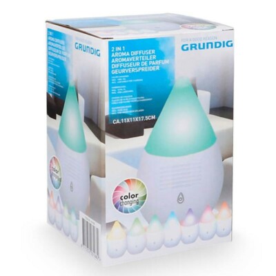 GRUNDIG 2 In 1 Aroma Diffusor Mit LED Beleuchtung Relaxing light  aromatherapy