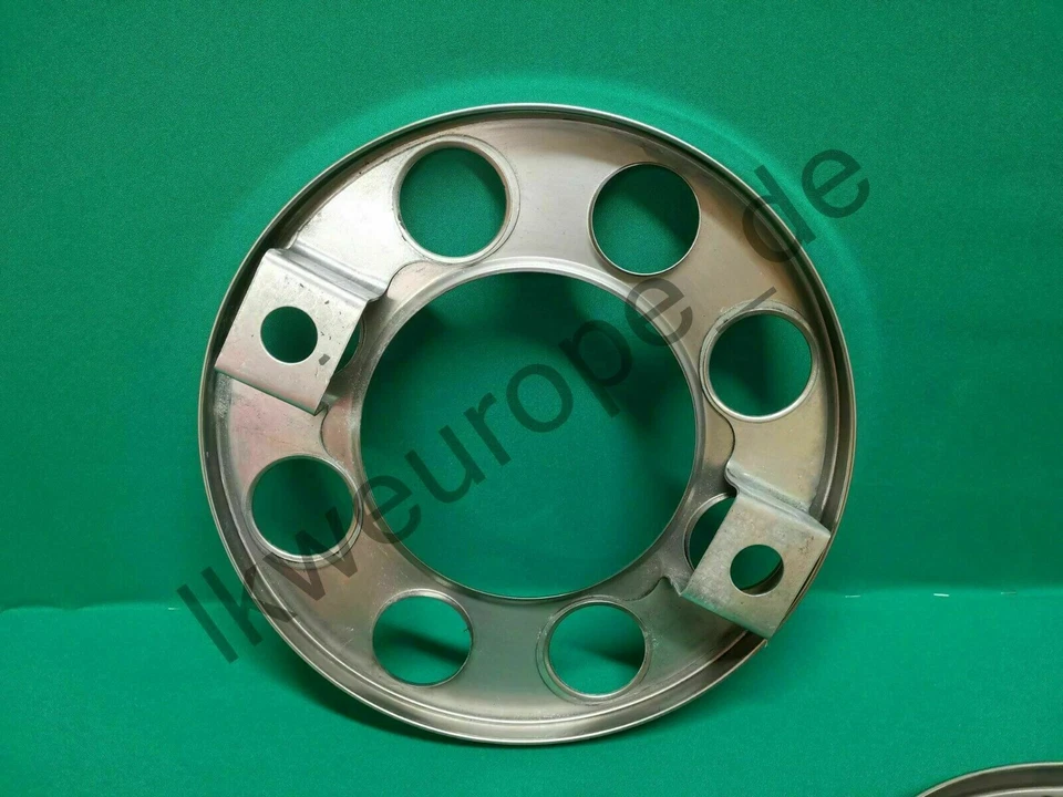 x2 enjoliveur adapté camion Mercedes Benz Atego protection écrou de roue acie... - Photo 3/4