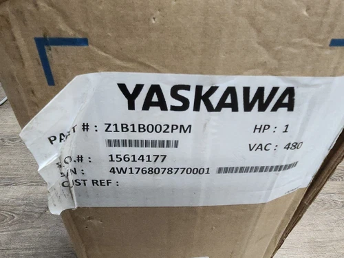 Yaskawa Z1B1B002PM Z1000 Bypass Drive, Inverter, 480V, 2.1A, 1HP ()