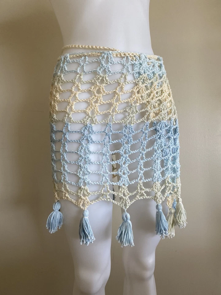 Cubrimiento de playa de ganchillo hecho a mano - grande Foto 3 de 3