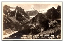 1930s RPPC - Lake In Clouds Mirror Lake - Hamlet, Alberta Postcard (UnPosted)
