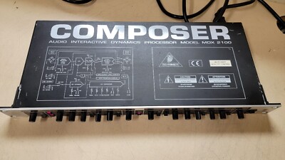 Behringer Composer Audio Interactive Dynamics Processor MDX 2100