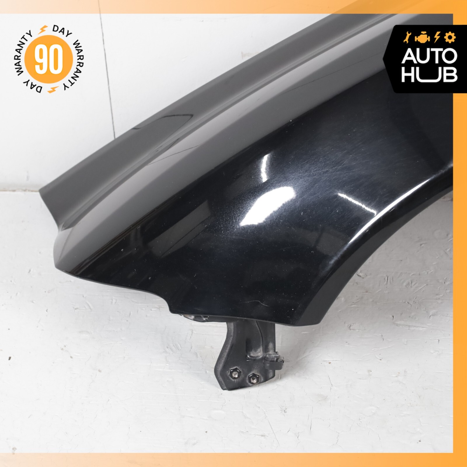 03-13 Maserati Quattroporte M139 Left Driver Side Fender Assembly Black OEM
