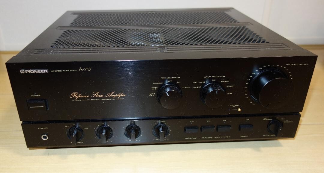 札幌 PIONEER パイオニア STEREO AMPLIFIER アンプリファイア MODEL A-717 中古 札幌 PIONEER パイオニア STEREO AMPLIFIER アンプリファイア MODEL A