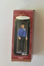 Star Trek Dr. Leonard “Bones” McCoy Ornament On Transporter Pad Collectible 