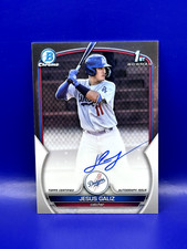 2024 Bowman Draft Chrome Auto Jesus Galiz 1st Bowman #CPAJGZ Los Angeles Dodgers