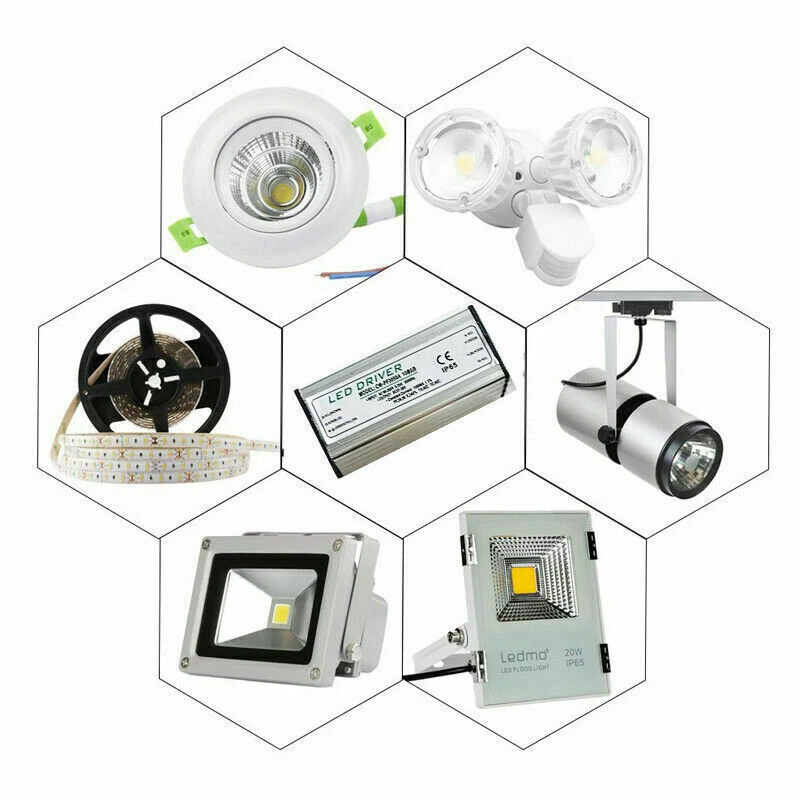 10W 20W 30W 50W 70W 100W LED Treiber Netzteil Trafo Wasserdicht IP65 - Bild 3 von 4